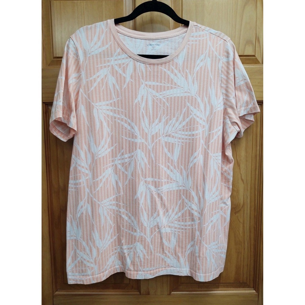 Lands End T Shirt Size XL T Short Sleeves